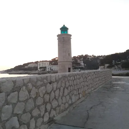 Centre 100 M Du Port Place Parking Appartamento Cassis